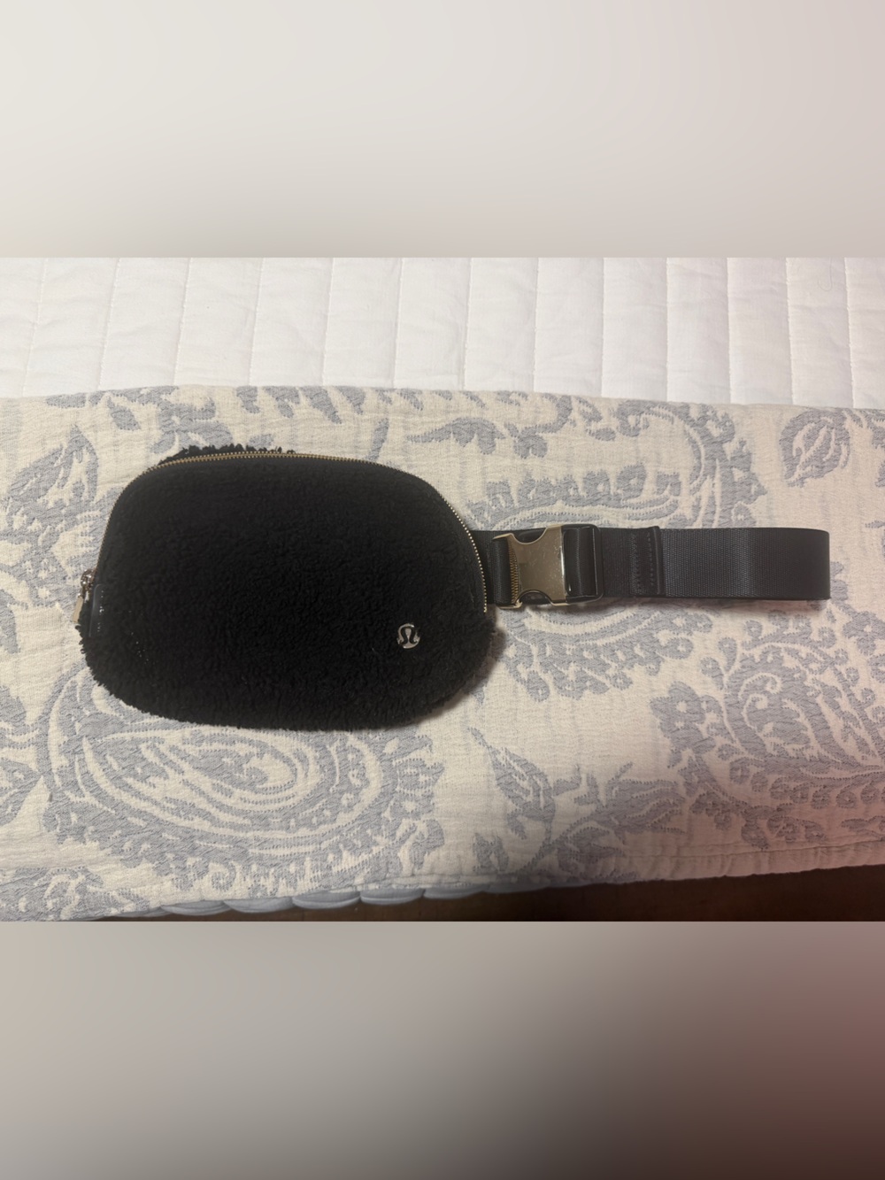 Lululemon Black Sherpa Zip
